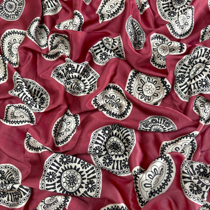 Bamberg Satin Digital Print Fabrics