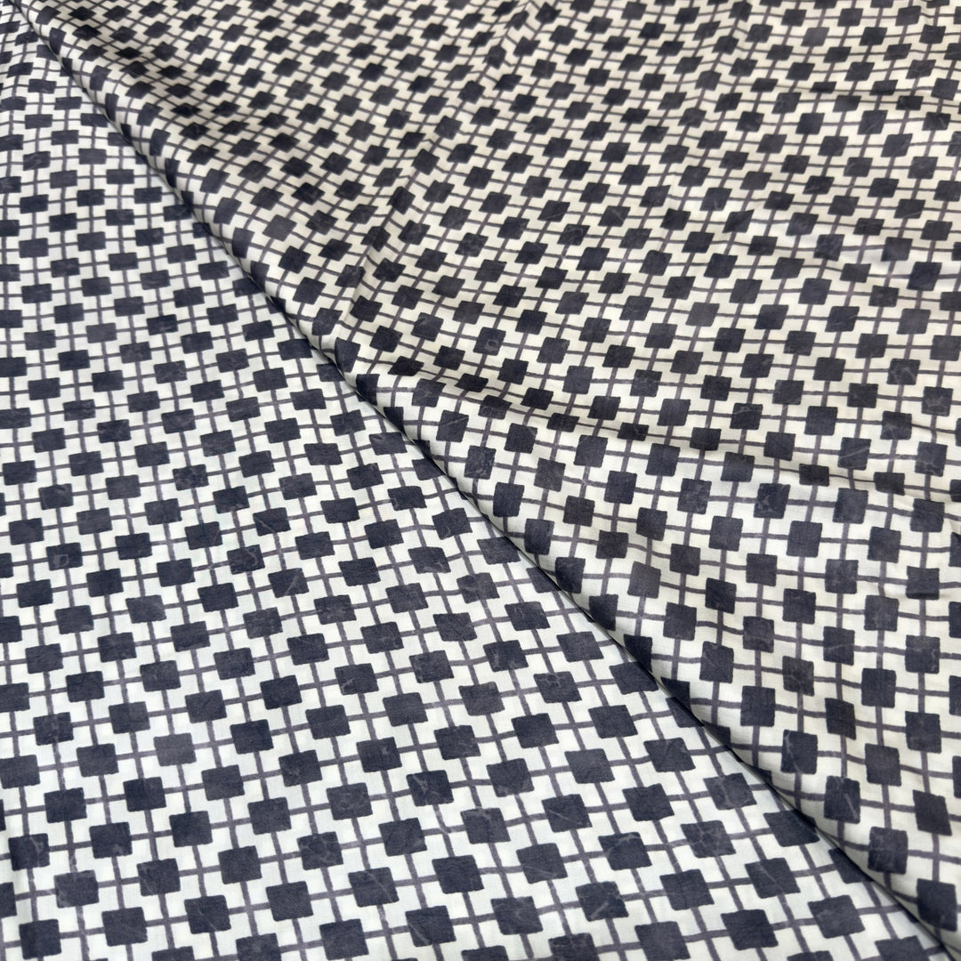 Elegant Modal Satin Digital Print Fabric 5 – Soft Luxury Designer Fabric - 001416-S19