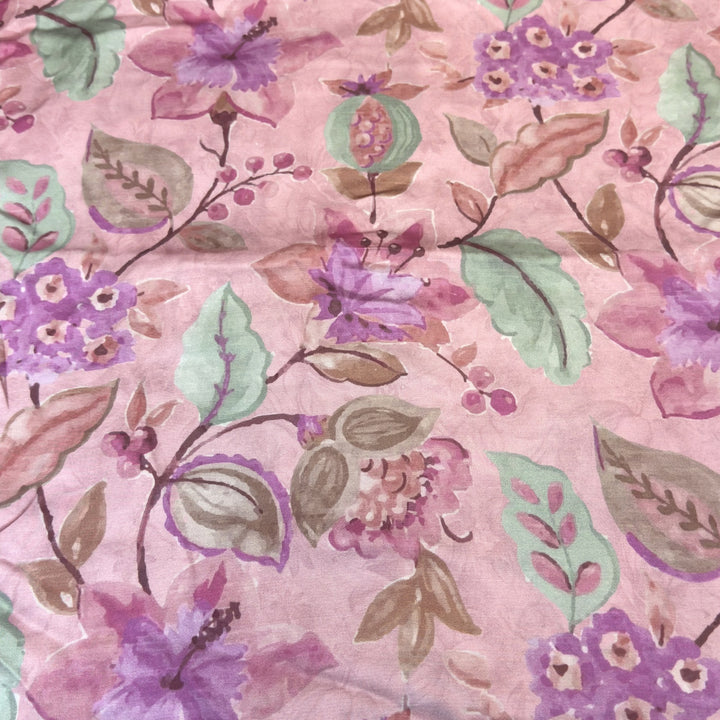 Elegant Modal Satin Digital Print Fabric 5 – Soft Luxury Designer Fabric - 001416-S20
