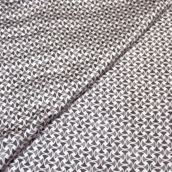 Elegant Modal Satin Digital Print Fabric 5 – Soft Luxury Designer Fabric - 001416-S15