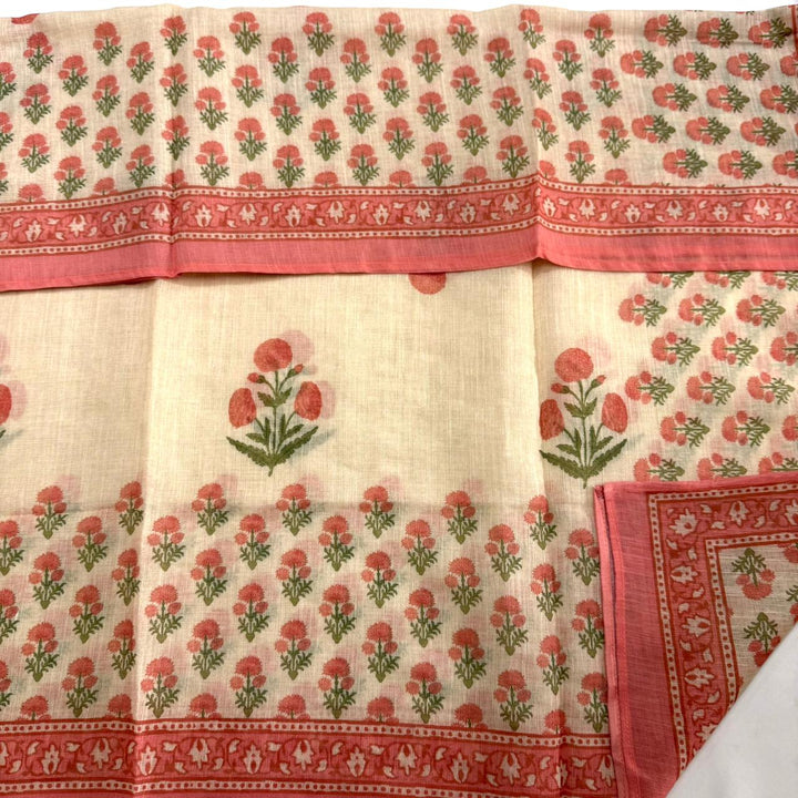 PREMIUM PRINTED LINEN UNSTITCHED SUIT- DO4027-02