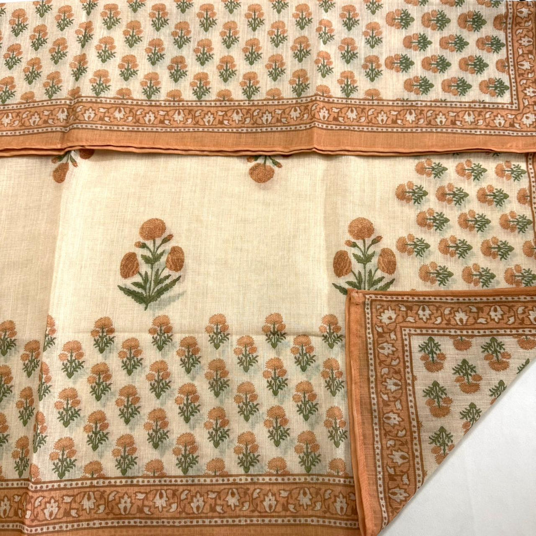 PREMIUM PRINTED LINEN UNSTITCHED SUIT- DO4027-04