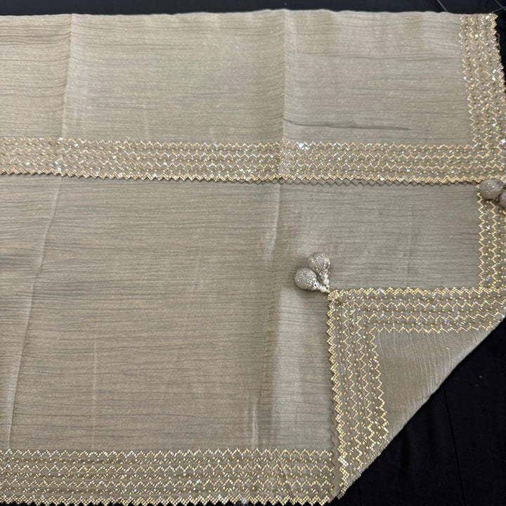 Shimmer Luxe Tissue Suit With Zarkan & Cut Dana Work - FMASJ4012-2