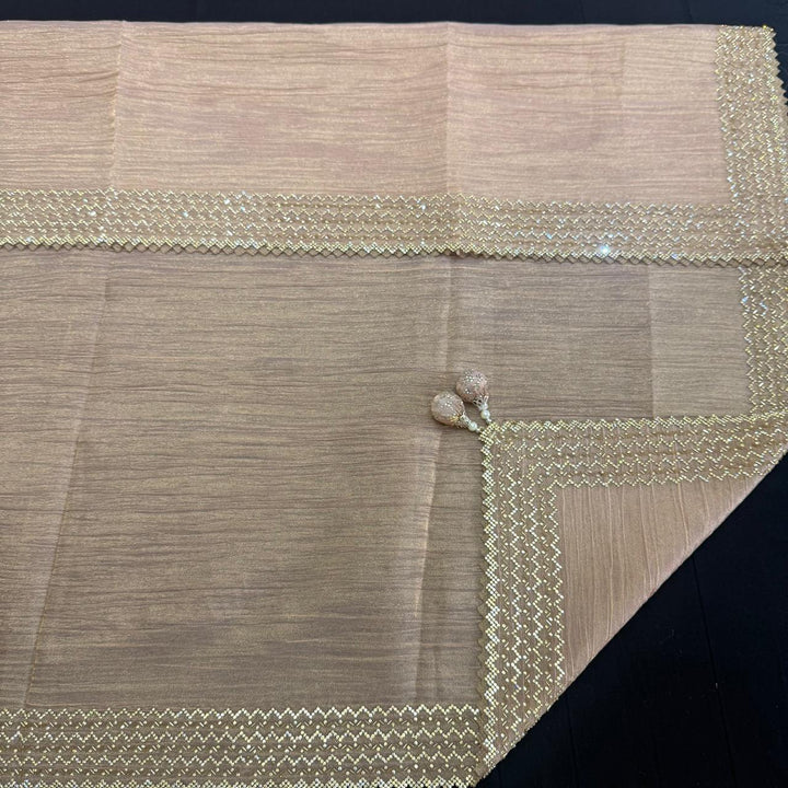 Shimmer Luxe Tissue Suit With Zarkan & Cut Dana Work - FMASJ4012-1