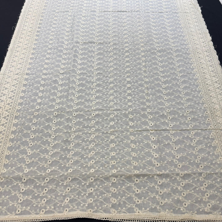 Premium Jaipuri Cotton Thread Work Unstitched Suit Set DL2769C-1