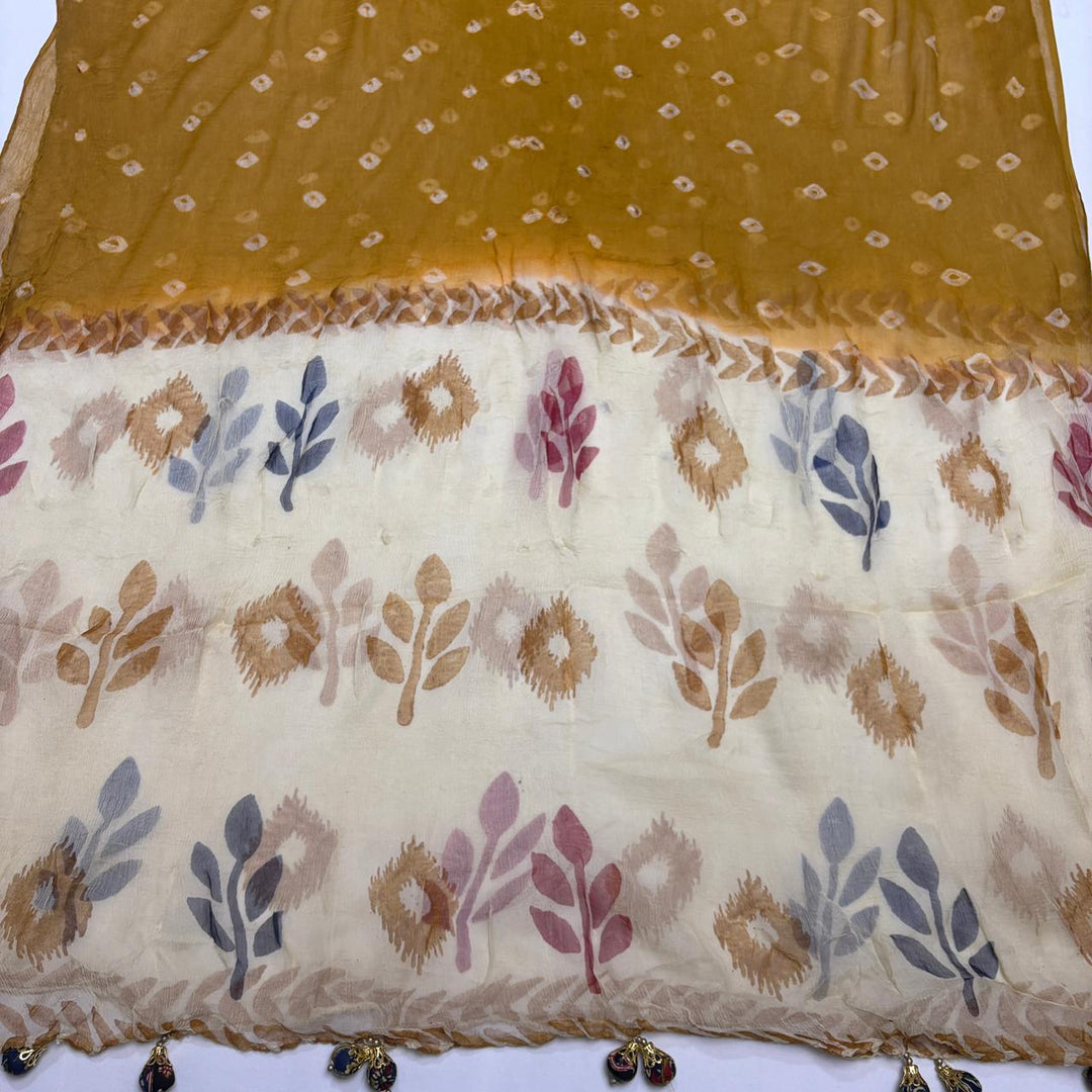 Premium Jaipuri  Unstitched Suit Set-RL7978-1