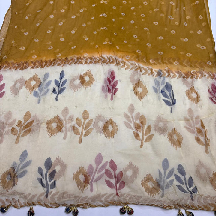 Premium Jaipuri  Unstitched Suit Set-RL7978-1