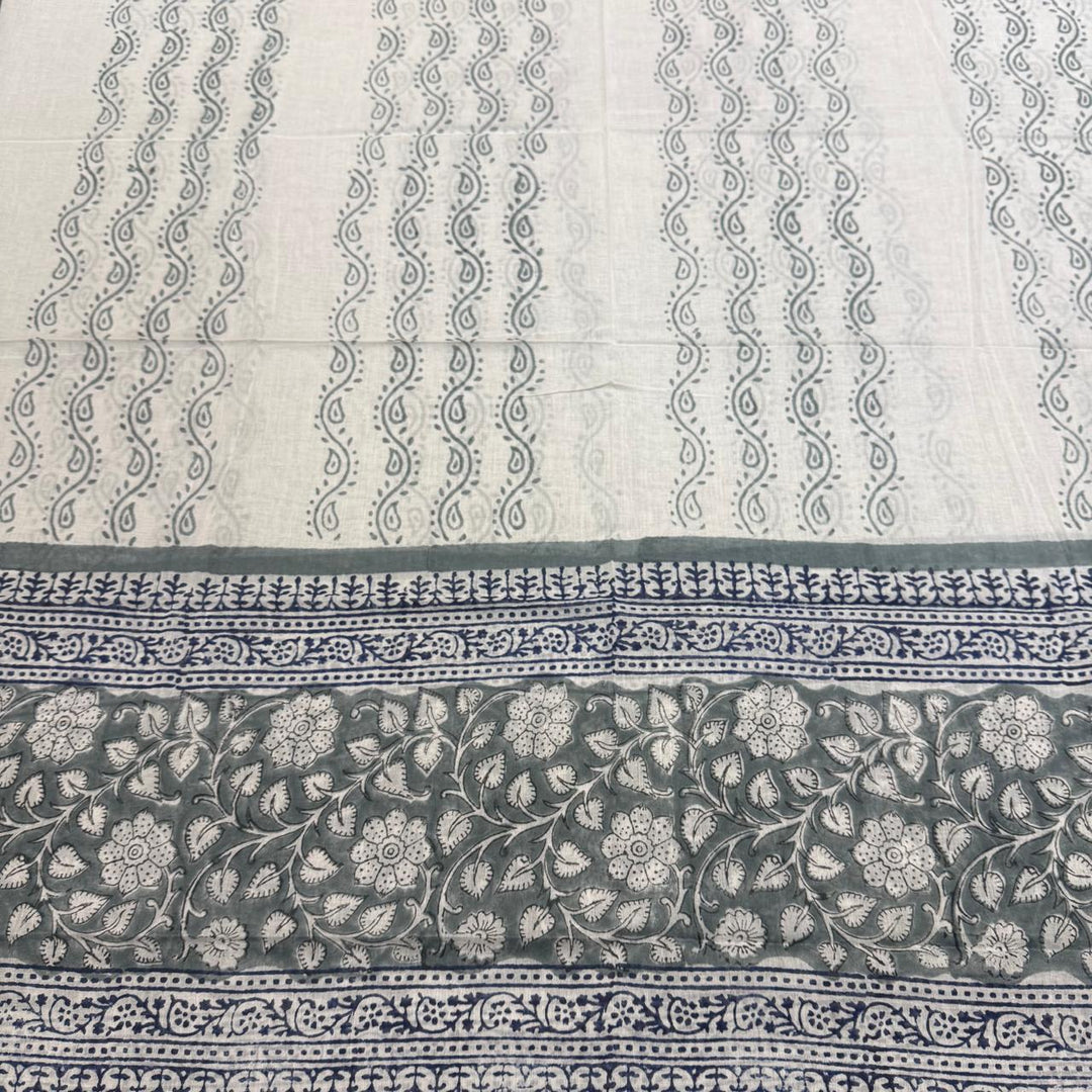 Pure Cotton Printed Unstitched Suit Set – Elegant Everyday Ethnic Wear S10001-4