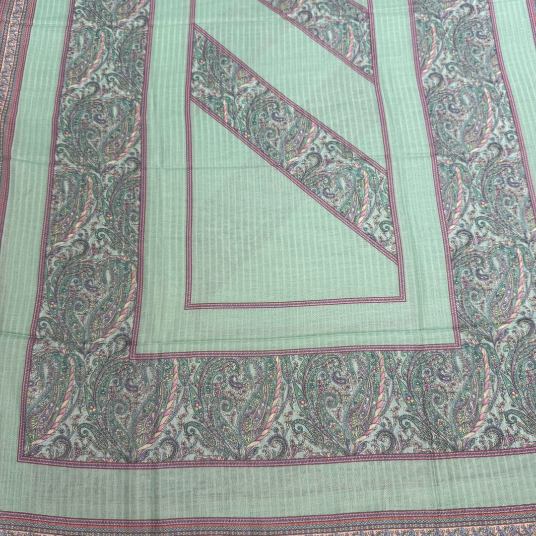 Printed Cotton Unstitched Suit Set – Elegant Everyday Ethnic Wear RT2009D-04