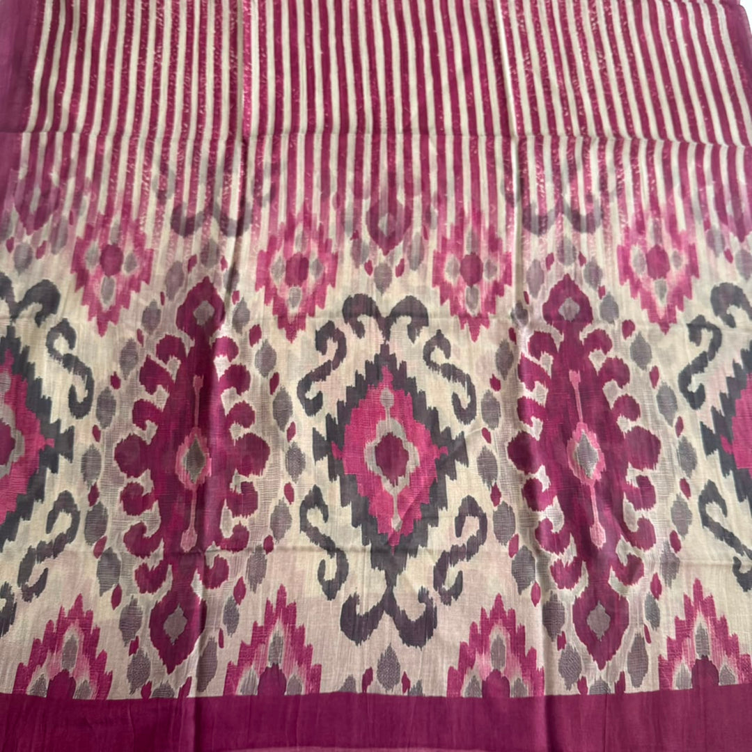Premium Pure Mul Chanderi Unstitched Suit Set-SL1204-A2