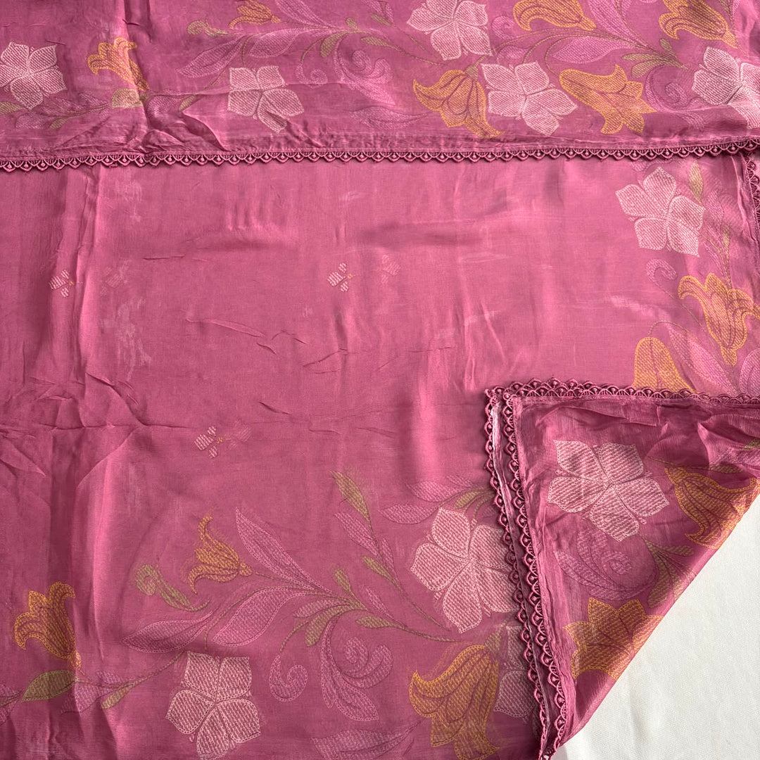 Premium Cotton Aari Touching Sequin Embroidered Unstitched Suit Set-SF4841-03