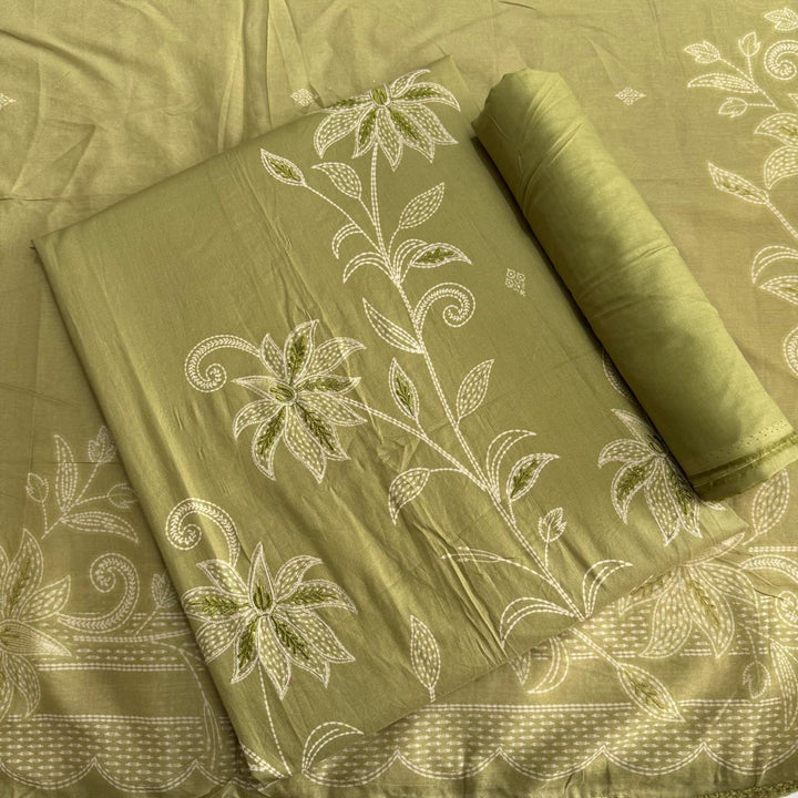 Premium Jaam Cotton Printed Unstitched Suit Set-SF5014-B