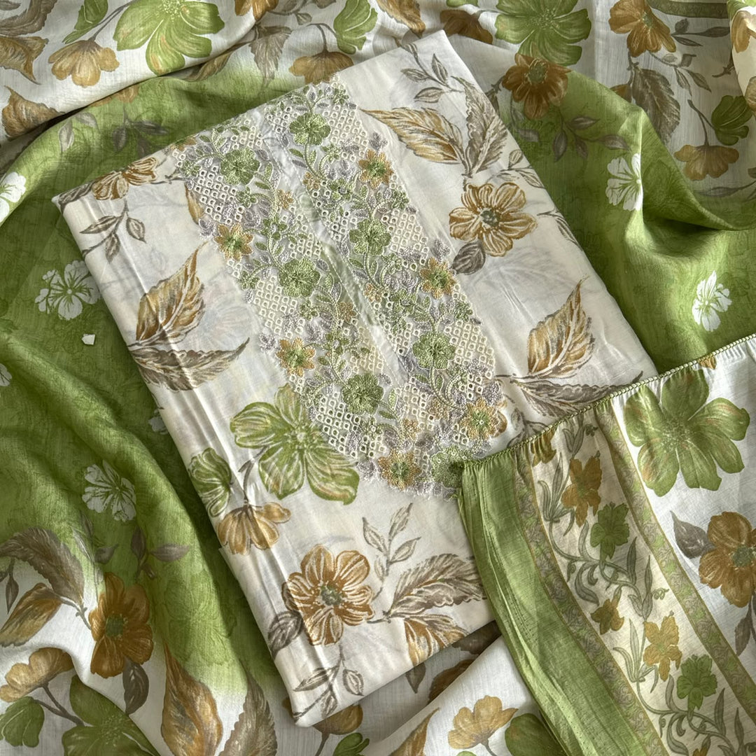 Premium Modal Silk Unstitched Suit Set-PS4403-4