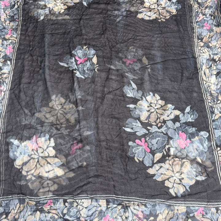 Premium Cotton Floral Print Unstitched Suit Set-PSC034-3