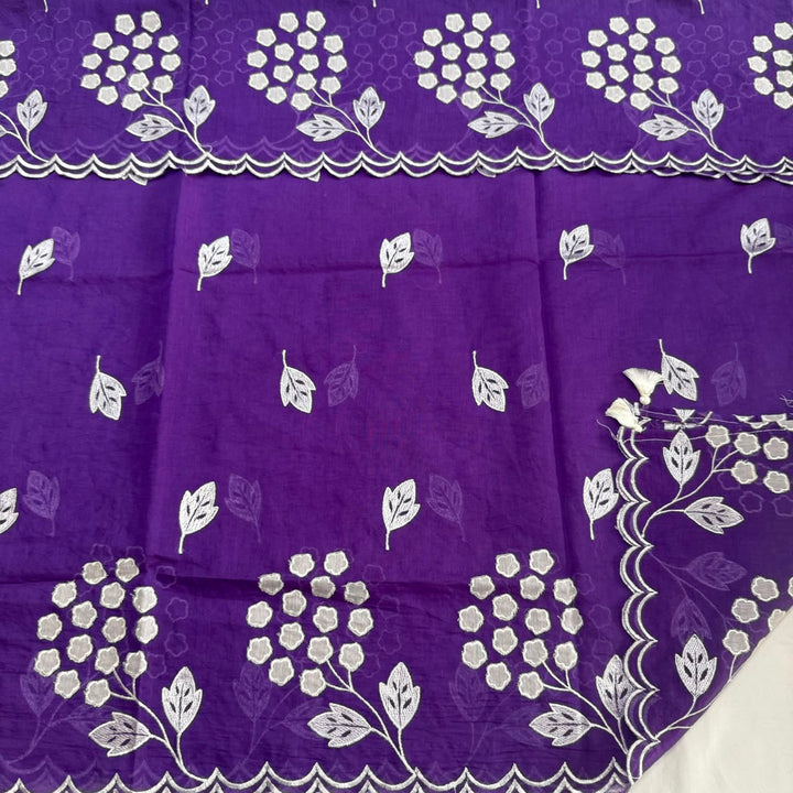 Premium Mal Chanderi Unstiched Suit Set-LF1201-A