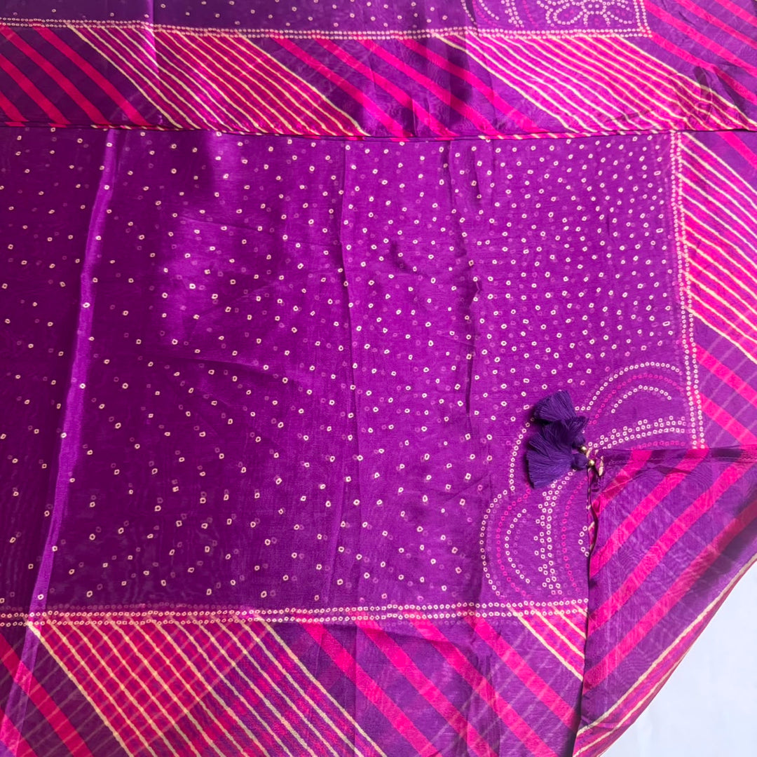 Premium Organza Silk Unstiched Suit Set-NY3125-3