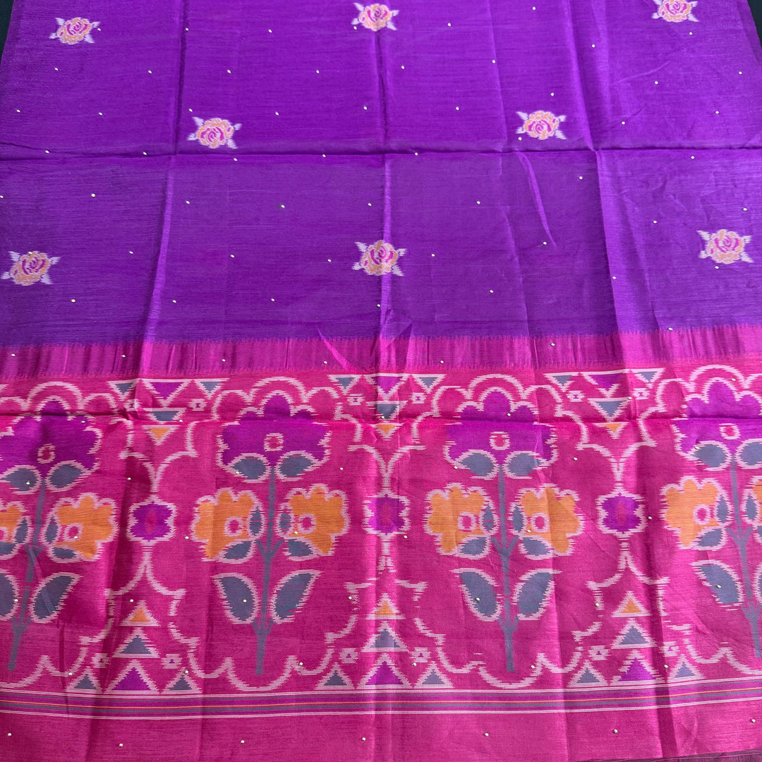 Designer Tigi Silk Unstitched Suit Set Featuring Intricate Zardozi-Style Work - NS0755-B