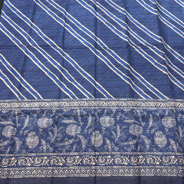 Printed Tiji Silk Zari Embroidery Unstitched Suit Set-VTA206-3