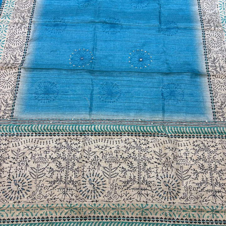 Elevate your ethnic wardrobe with this elegant Tigi Silk - RE0402 -A
