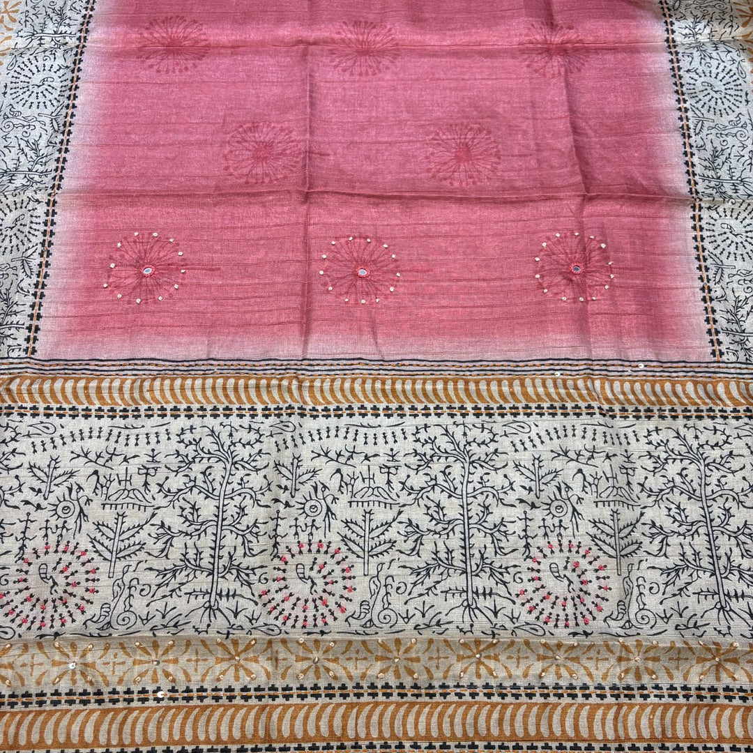 Elevate your ethnic wardrobe with this elegant Tigi Silk - RE0402 -B