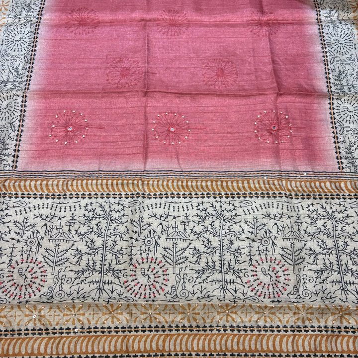 Elevate your ethnic wardrobe with this elegant Tigi Silk - RE0402 -B