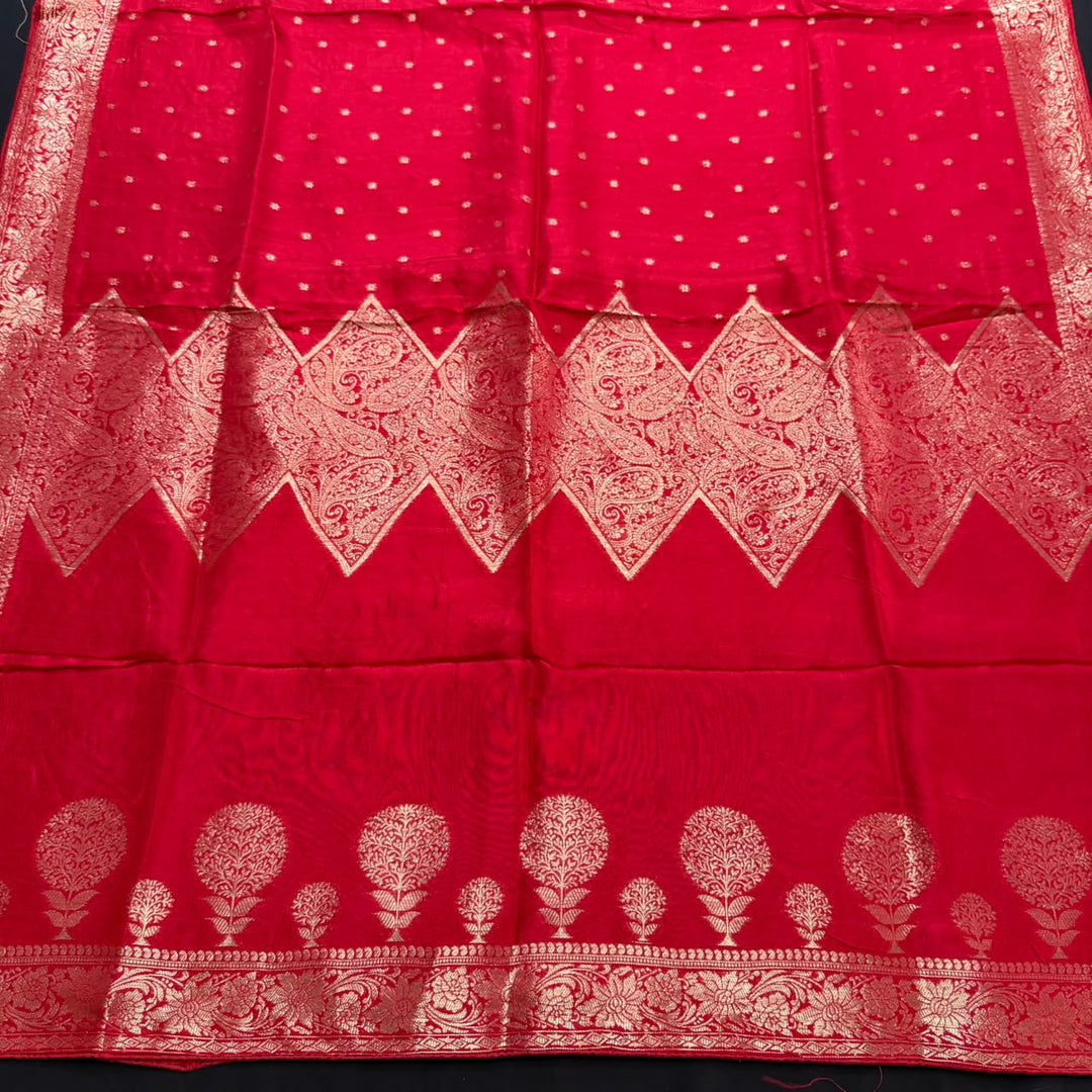 Tanchui Silk Cutdana & Sequins Embroidered Unstitched Suit Set - D13162 - 3