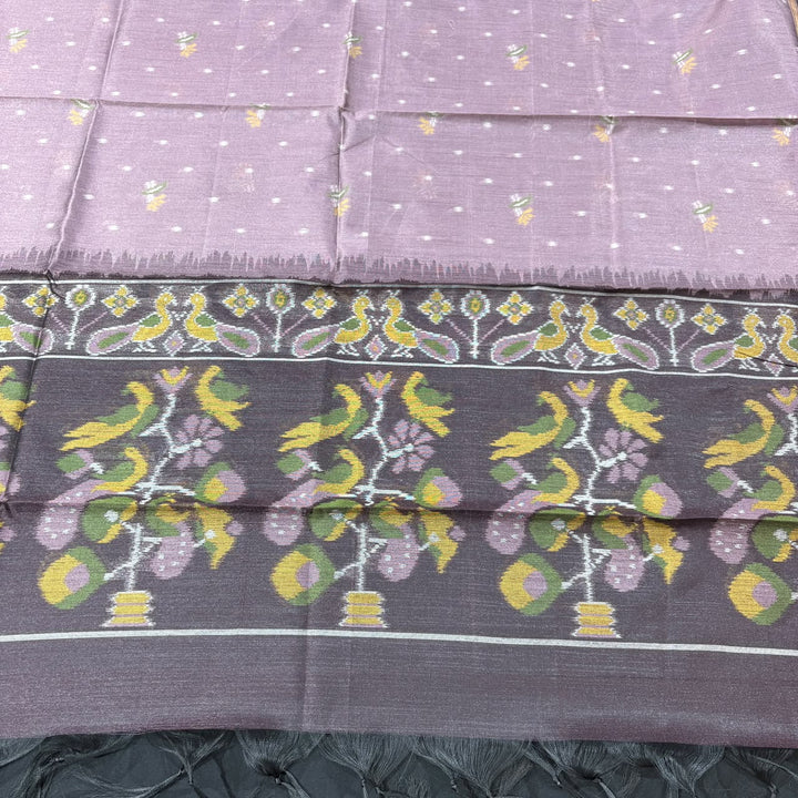 Elegant Tiji Silk Dabka Knot & Sequin Work Unstitched Suit Set-REAKK6-2