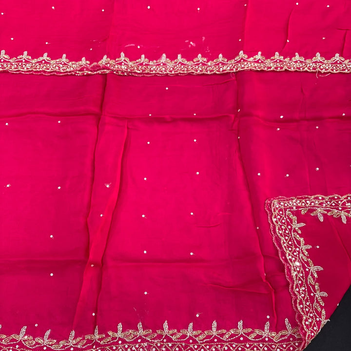 Premium Upada Silk Unstitched Suit Set | HA2323-1