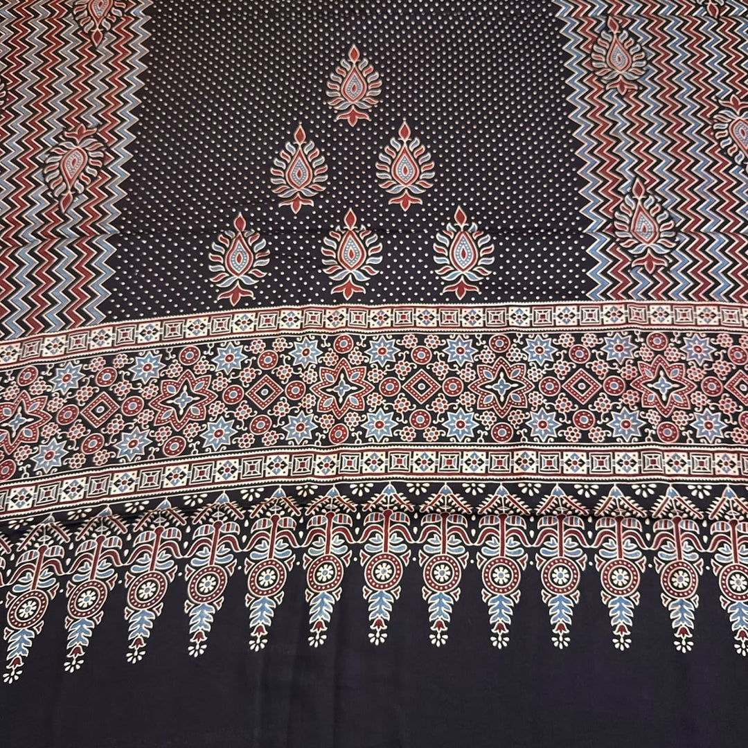 Premium Gajji Silk Unstitched Suit Set-270007-A2