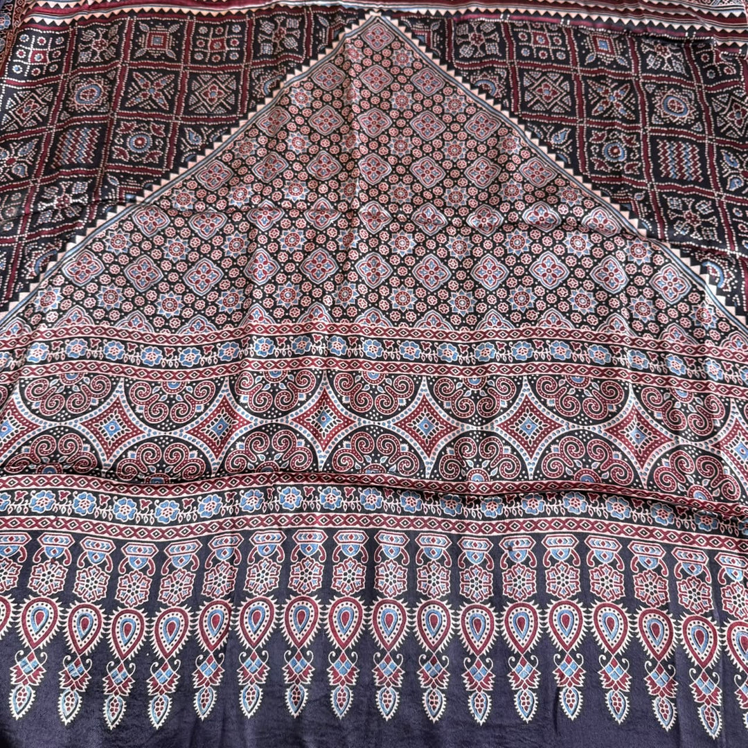 Premium Gajji Silk Unstitched Suit Set-270002-3