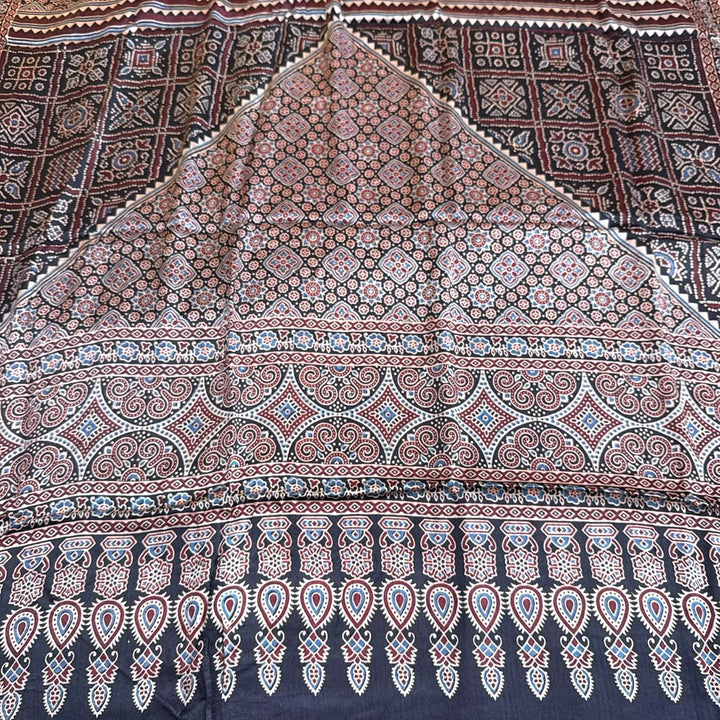 Premium Gajji Silk Unstitched Suit Set-270002-4