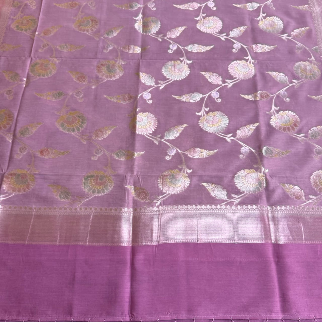 Premium Pure Muga Silk Unstitched Suit Set-HC1001-A5