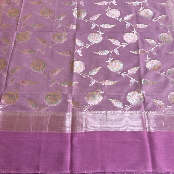 Premium Pure Muga Silk Unstitched Suit Set-HC1001-A5